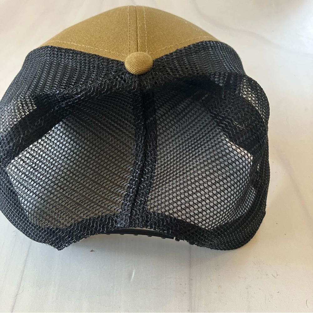 Simms Original Patch Trucker Cap in Bronze/Black - Picture 7 of 9